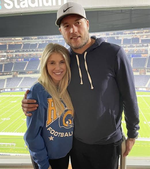 The Los Angeles Rams quarterback wife, Kelly Stafford has recently voiced her displeasure cute