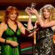Reba McEntire and Taylor Swift,