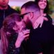Travis Kelce kisses Taylor Swift