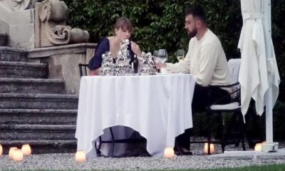 Taylor and Travis eating