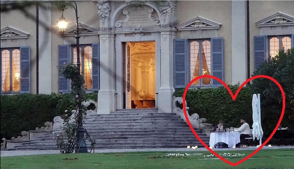 Travis and Taylor in Italy Hotel