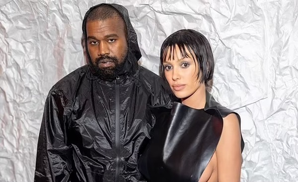 Bianca Censori and Kanye West,