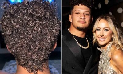 Brittany Mahomes' shows off the results of cutting her husband Patrick Mahomes' hair