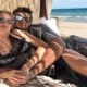 Patrick Mahomes and his wife Brittany Mahomes get cozy lounging in a cabana