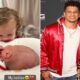 Patrick Mahomes with wife Brittany and their babies