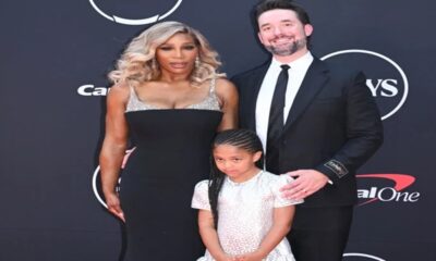 Serena Williams, Olympia Ohanian, and Alexis Ohanian at The 2024 ESPY Awards held at the Dolby Theatre on July 11, 2024,