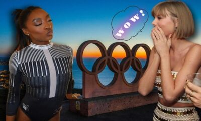 Simone Biles and Taylor Swift,