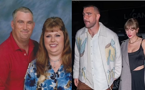 Travis Kelce and Taylor Swift in 2040