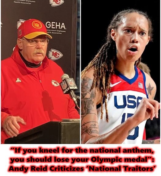 Andy Reid and Brittney Griner