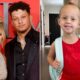 Brittany and Patrick Mahomes; daughter Sterling Mahomes