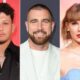 Patrick Mahomes, Travis Kelce and Taylor swift