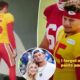 Patrick Mahomes forget pant at home