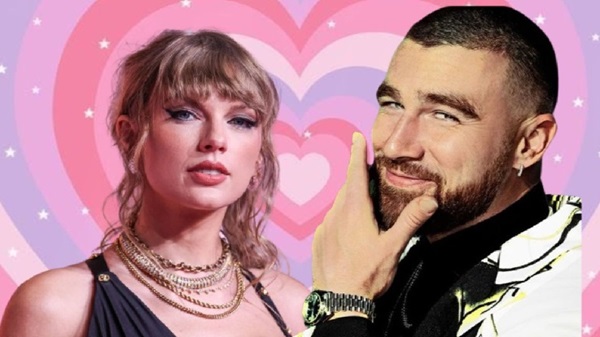 Taylor Swift and Travis Kelce in love