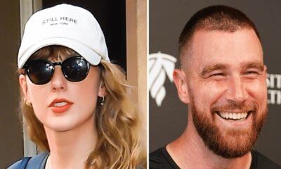 Taylor Swift and handsome Travis Kelce