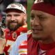 Travis and Taylor laughs as Patrick Mahomes cry