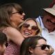 Brittany Mahomes smiles with Taylor Swift at US Open