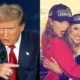 Donald Trump and Taylor Swift with Brittany Mahomes