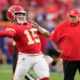 Patrick Mahomes and Andy Reid,