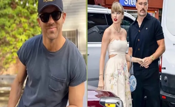 Ryan Reynolds Gushes Over Travis Kelce’s Romance with Taylor Swift