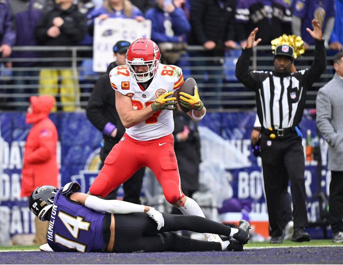 Travis Kelce expects Ravens to bring a special intensity to game vs. Chiefs