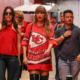 Taylor Swift arrives at Chiefs-Bengals game with some special guests