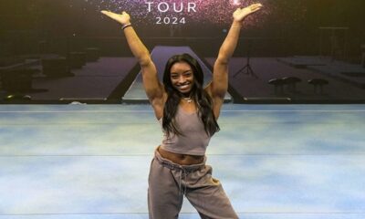 Simone Biles at Amerian tour