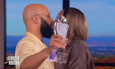 Common kisses Jennifer Hudson