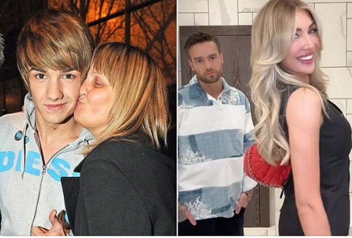 Liam Payne's mother and his girlfriend