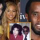 Michael Jacksoп and Beyonce with P. Diddy