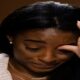 Simone Biles sad,