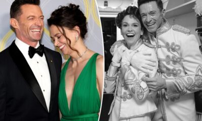 Sutton Foster, 49, and Hugh Jackman, 56,