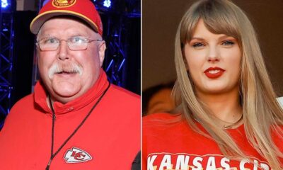 Taylor Swift and Andy Reid