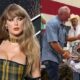 Taylor Swift with elderly man smashing her Guitar