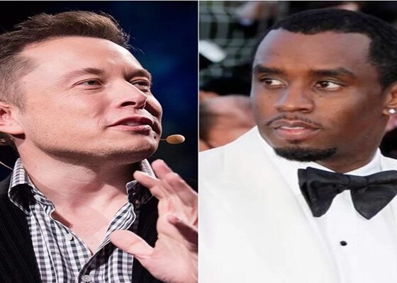 Elon Musk and Diddy combs