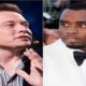 Elon Musk and Diddy combs