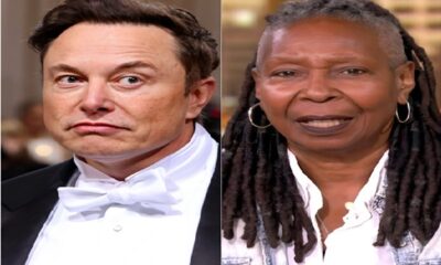 Elon Musk and Whoopi Goldberg,