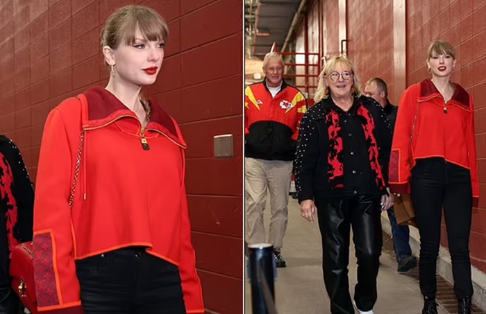 Taylor Swift and Donna Kelce Arrival at Arrowhead