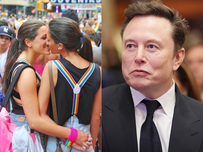 Elon Musk against Pride kids