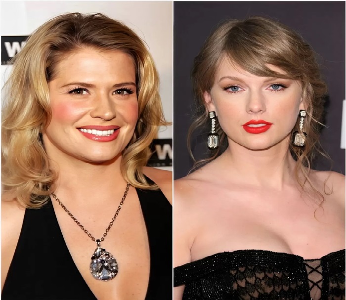 Kristy Swanson and Taylor Swift