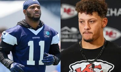 Micahs Piasons and Patrick Mahomes