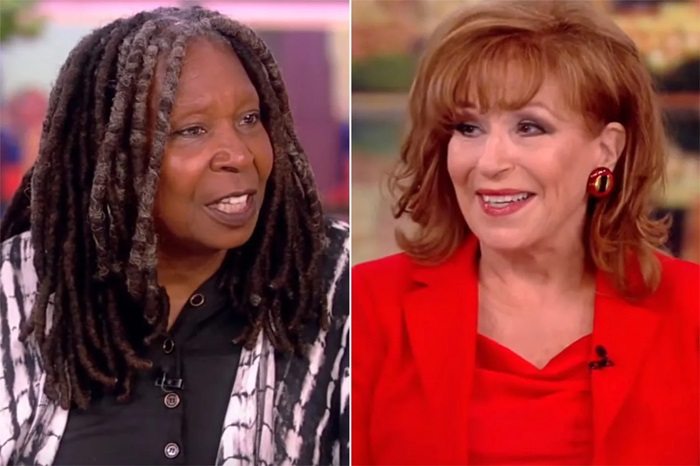 Whoopi Goldberg and Joy Behar