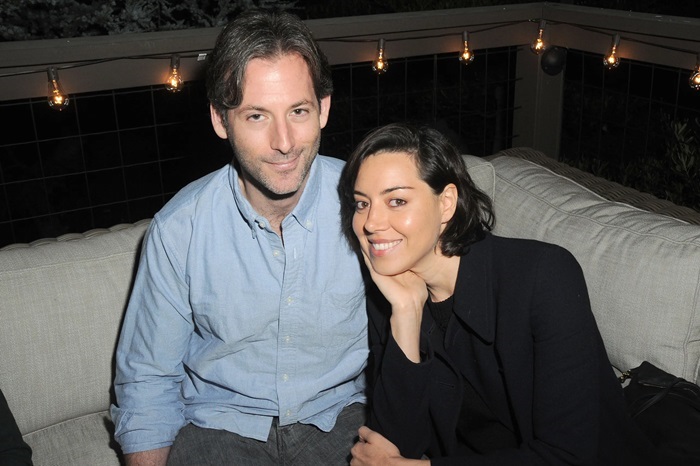 Director Jeff Baena and Aubrey Plaza