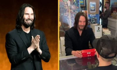 Keanu Reeves at Supermarket