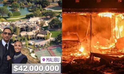 Will Smith and his house Burning,