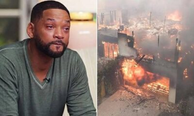 Will Smith and his house burning