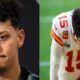 Patrick Mahomes in tears on pitch