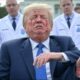 Donald Trump in blood