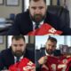 Jason Kelce Signing Chiefs Jersey