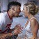 Patrick Mahomes and Brittany Mahomes Shouting